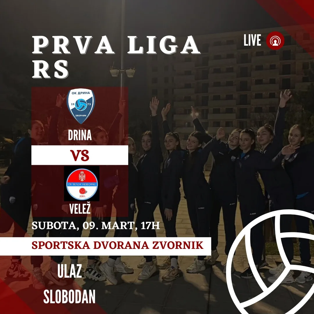 U Zvorniku dan odbojke, budite dio sportske priče ovog grada i podržite mlade sportiste