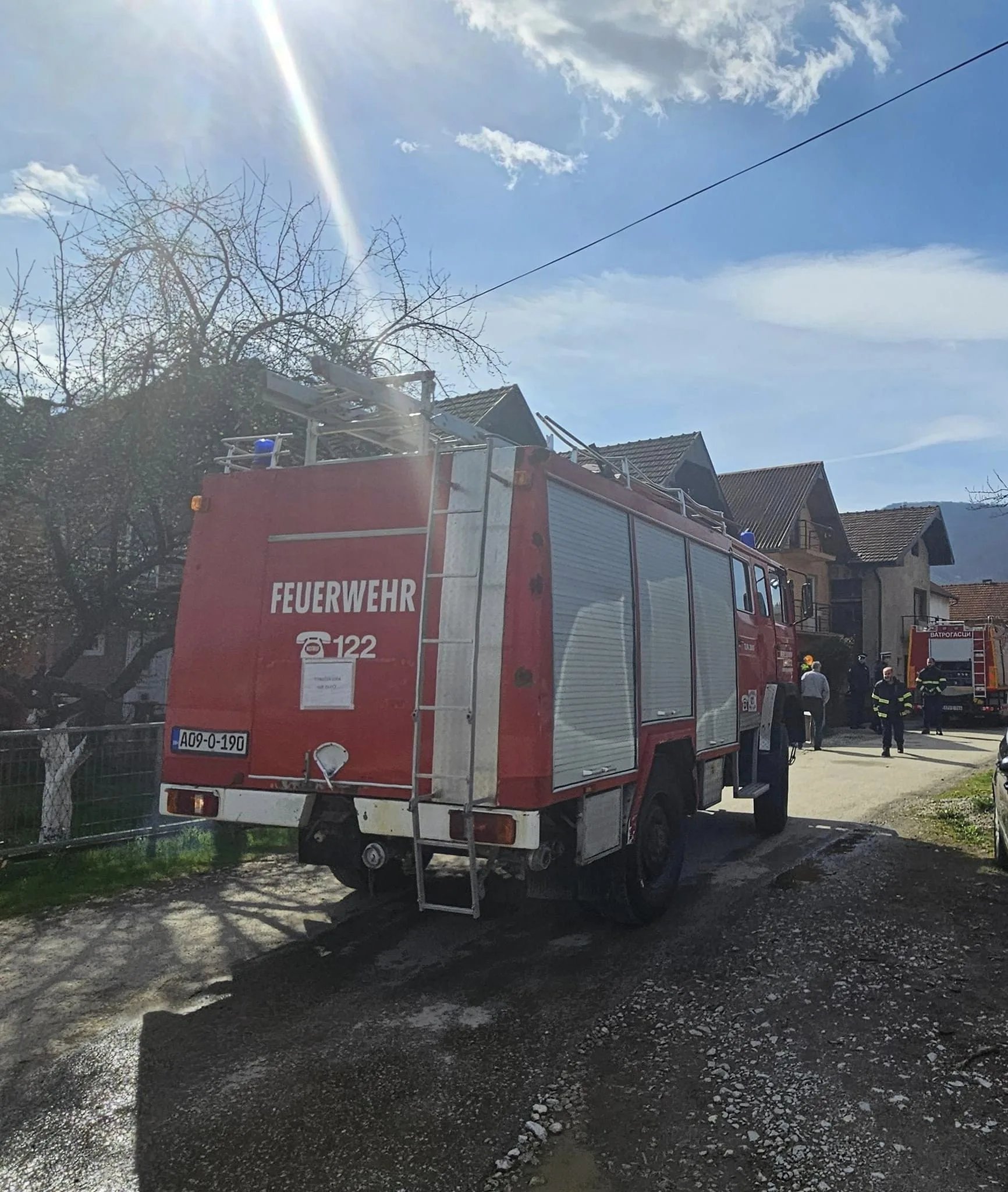 Brza intervencija bratunačkih vatrogasaca spriječeila pravu katostrofu (FOTO)