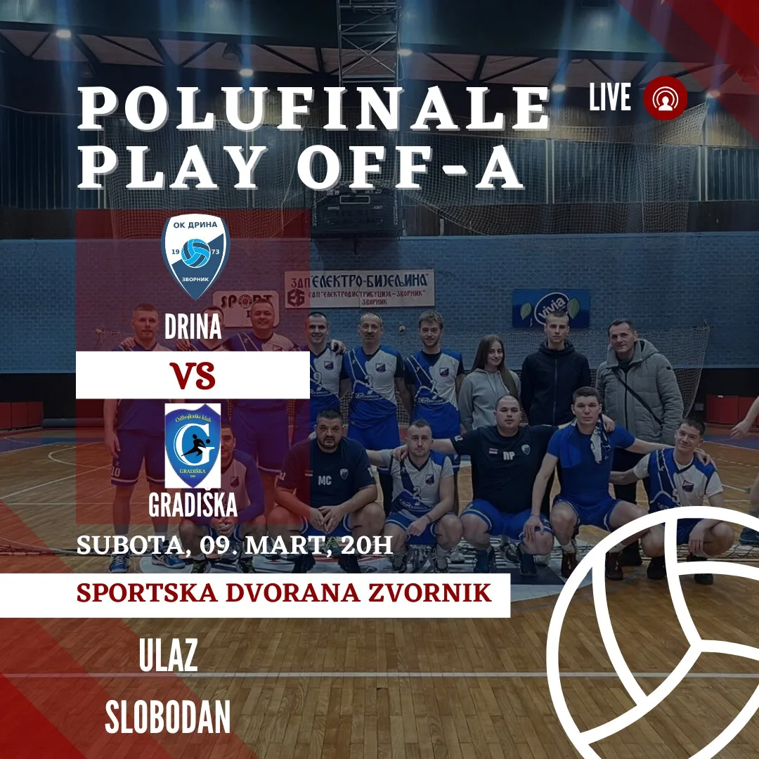 U Zvorniku dan odbojke, budite dio sportske priče ovog grada i podržite mlade sportiste