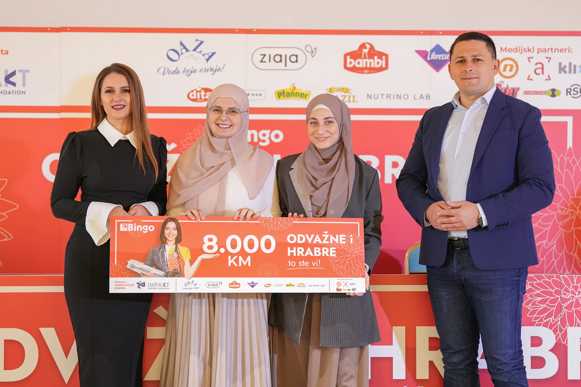 Bingo dodijelio 30.000 KM poduzetnicama za najbolje biznis ideje: Projekat "Odvažne i hrabre, to ste vi!"