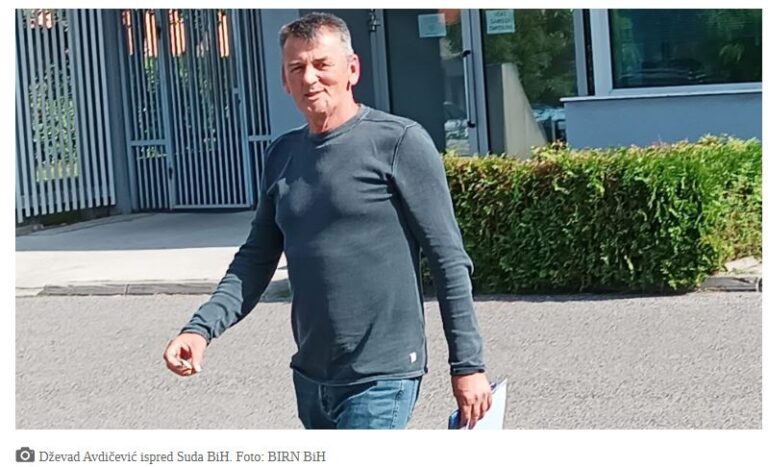Nastavljeno suđenje Dževadu Avdičeviću-Babku: Bez saznanja o razmjenama zarobljenih u Teočaku i Sapni