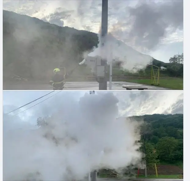 Vatrogasci gasili dva požara u naseljima pored Drine prethodnog dana (FOTO+VIDEO)