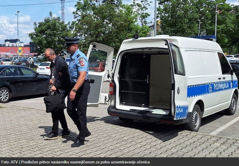 Predložen pritvor nastavniku osumnjičenom za polno uznemiravanje učenica (FOTO)