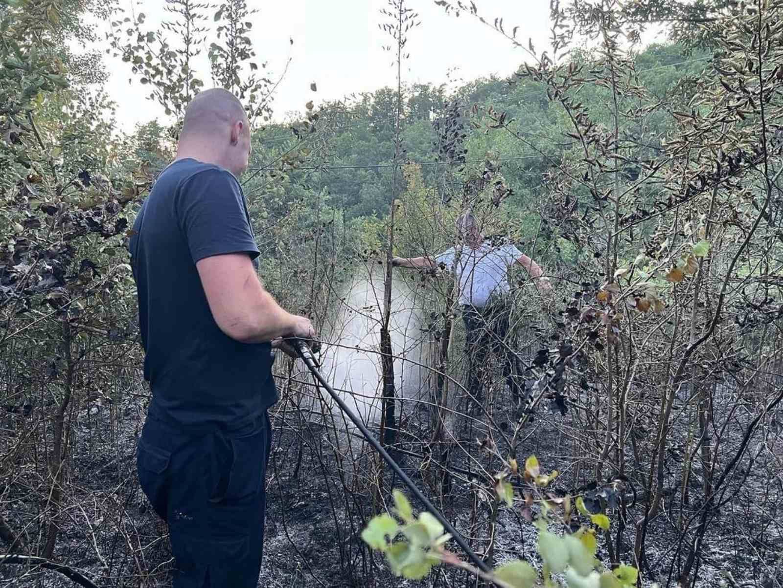 Šumski požar kod Bratunca nastao zbog spoja na dalekovodu (FOTO+VIDEO)