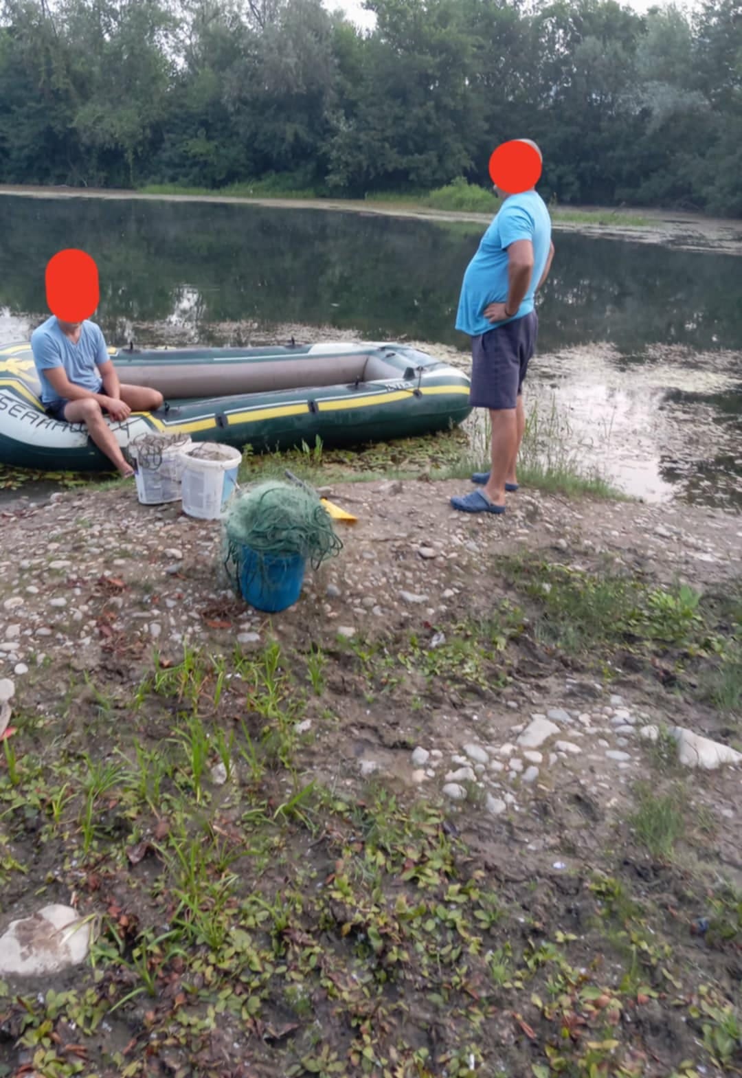 Krivolovci uhvaćeni od strane ribočuvarske službe na Tršićim barama (FOTO)
