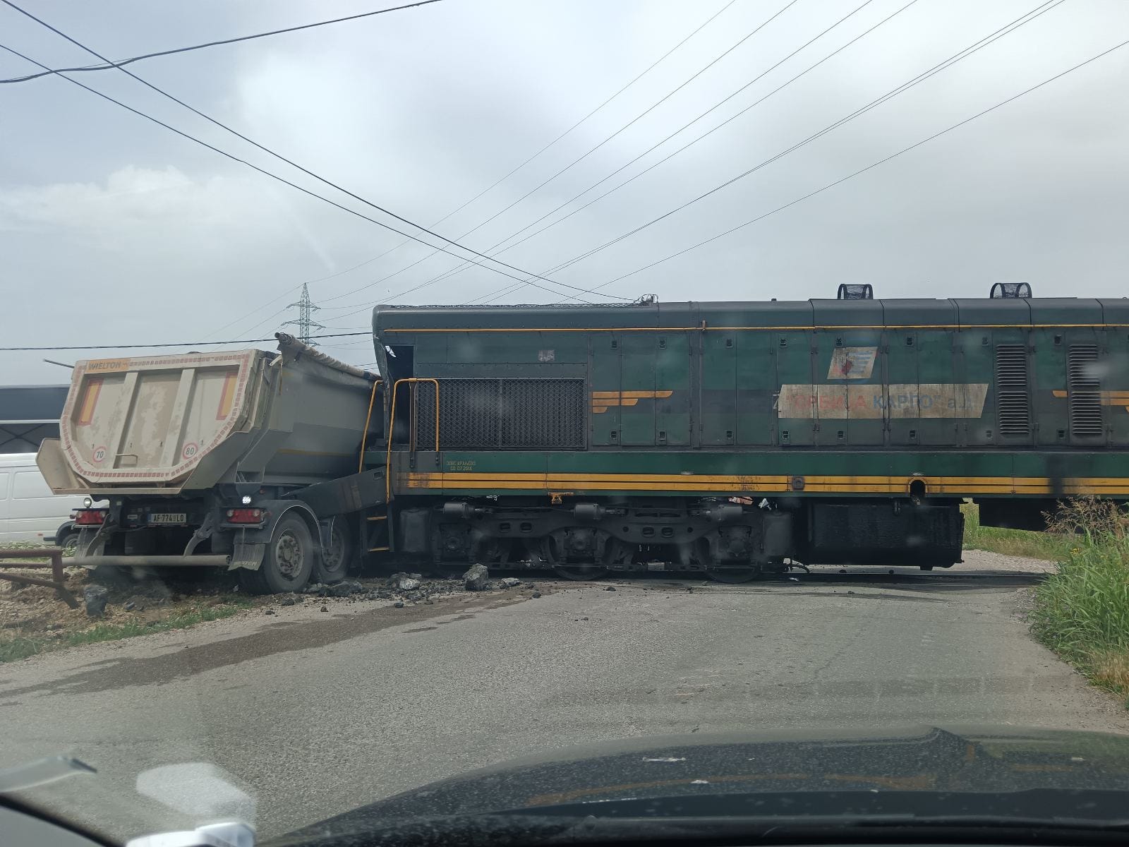 Ponovo sudar voza i kamiona na pružnom prelazu kod Loznice (VIDEO+FOTO)