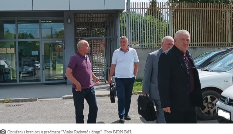 Svjedok vidjeo optuženog Panića u Bijelom Potoku kada je zarobljeno više od 600 civila, a koji su potom likvidirani za nekoliko dana