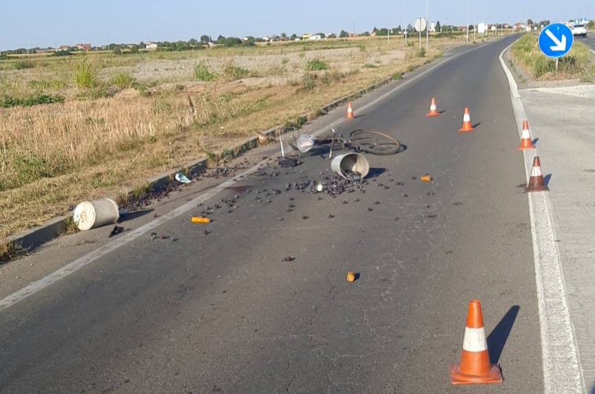 Bijeljina: BMW-om udario biciklistu (FOTO)