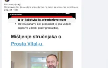 Nova zloupotreba lika i djela uspješnog doktora iz Zvornika, dr Mustafa Bazardžanović upozorio na prevaru koja kruži internetom