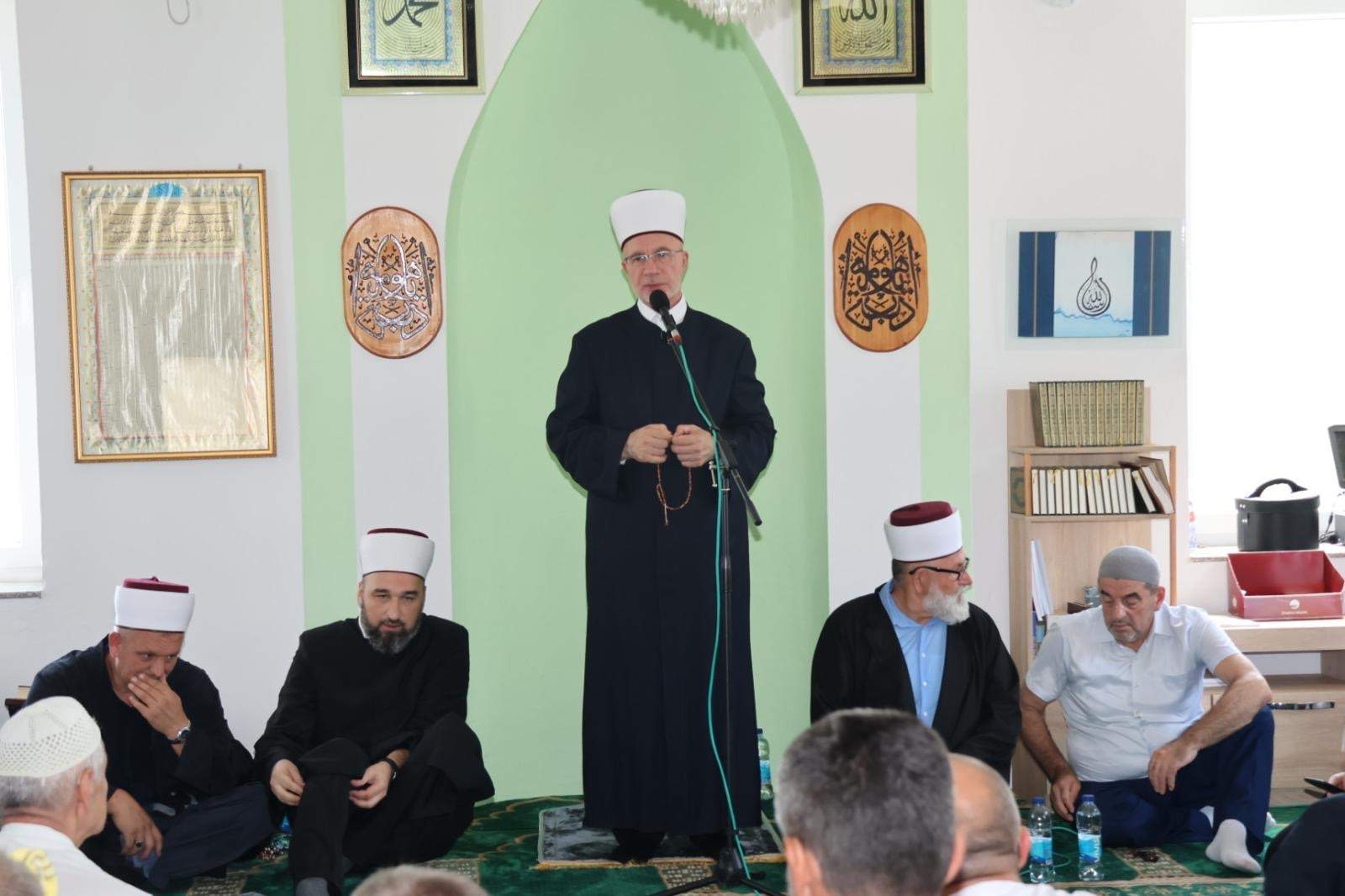 Muftija Fazlović u džematu Glodi kod Zvornika: S vjerom je svako dobro (FOTO)