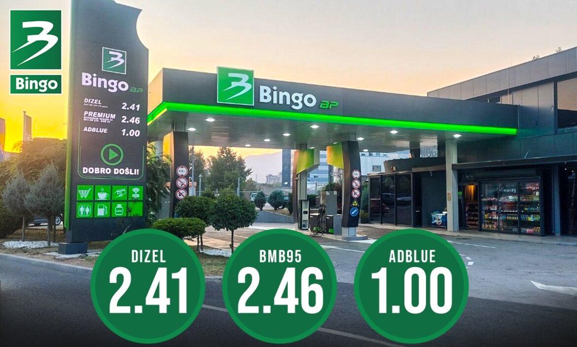 Bingo Petrol na još jednoj lokaciji, objavljene i nove cijene goriva