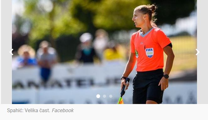 Rođena u Sarajevu, bila u Oružanim snagama BiH, a suditi će finale Olimpijskih igara