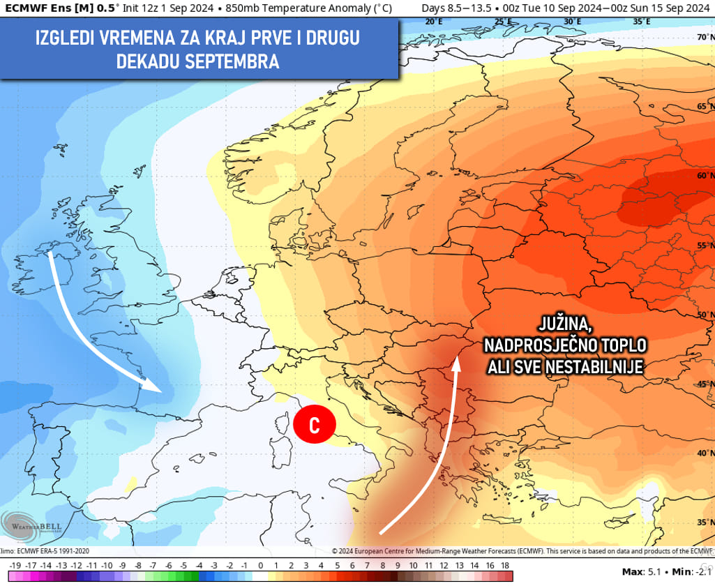 Meteorolozi najavili dolazak prave jeseni naredne sedmice