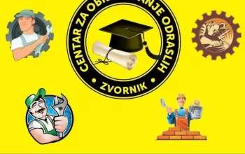 Centar za Obrazovanje Odraslih Zvornik: Javni poziv za upis polaznika vanredne srednje škole skoro 30 različitih smjerova!