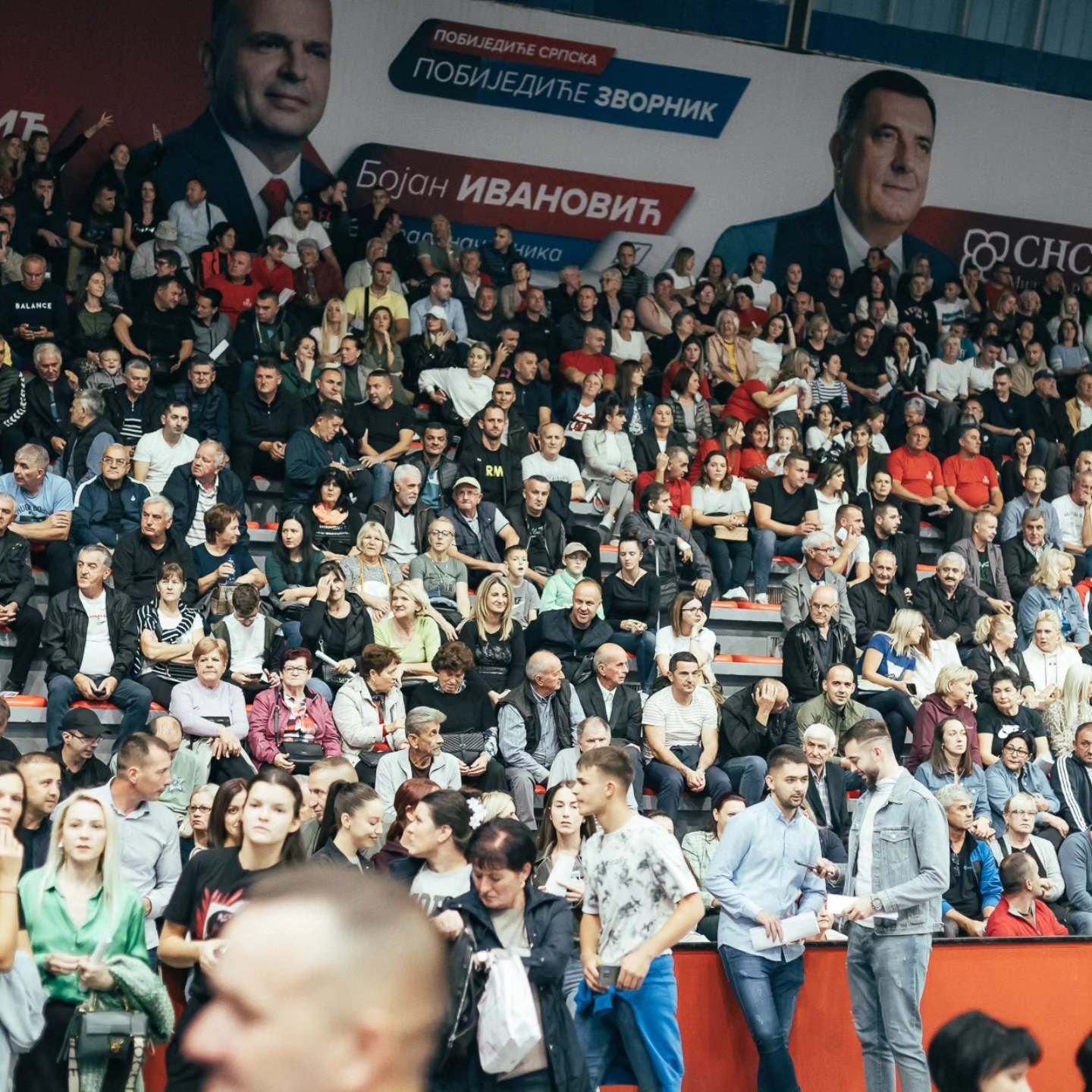 Centralni predizborni skup SNSD-a u Zvorniku: Dolazimo po još jednu pobjedu poručio Milorad Dodik (FOTO+VIDEO)