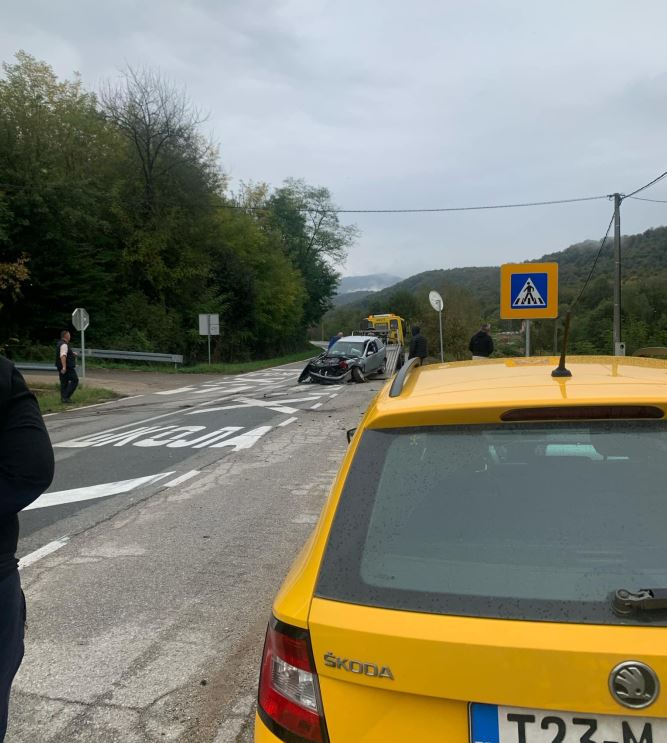 Više lica među kojima i dijete zadobilo povrede u saobraćajnoj nezgodi na magistralnom putu Zvornik-Bratunac,