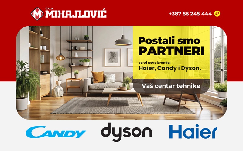 Kompanija “Mihajlović” postala partner tri nova prestižna brenda