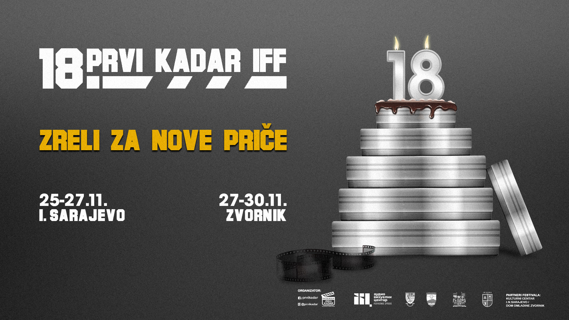 Danas počeo 18. Međunarodni filmski festival „Prvi kadar“ u Zvorniku