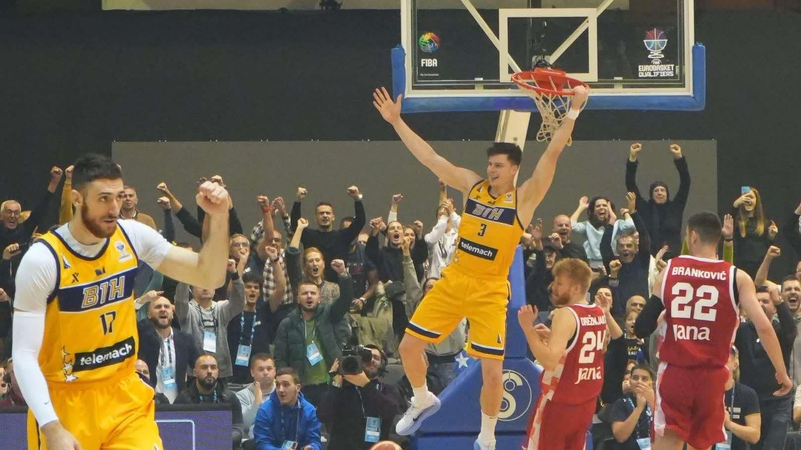 Čudo u Skenderiji! Košarkaši BiH pregazili Hrvatsku i širom otvorili vrata Eurobasketa