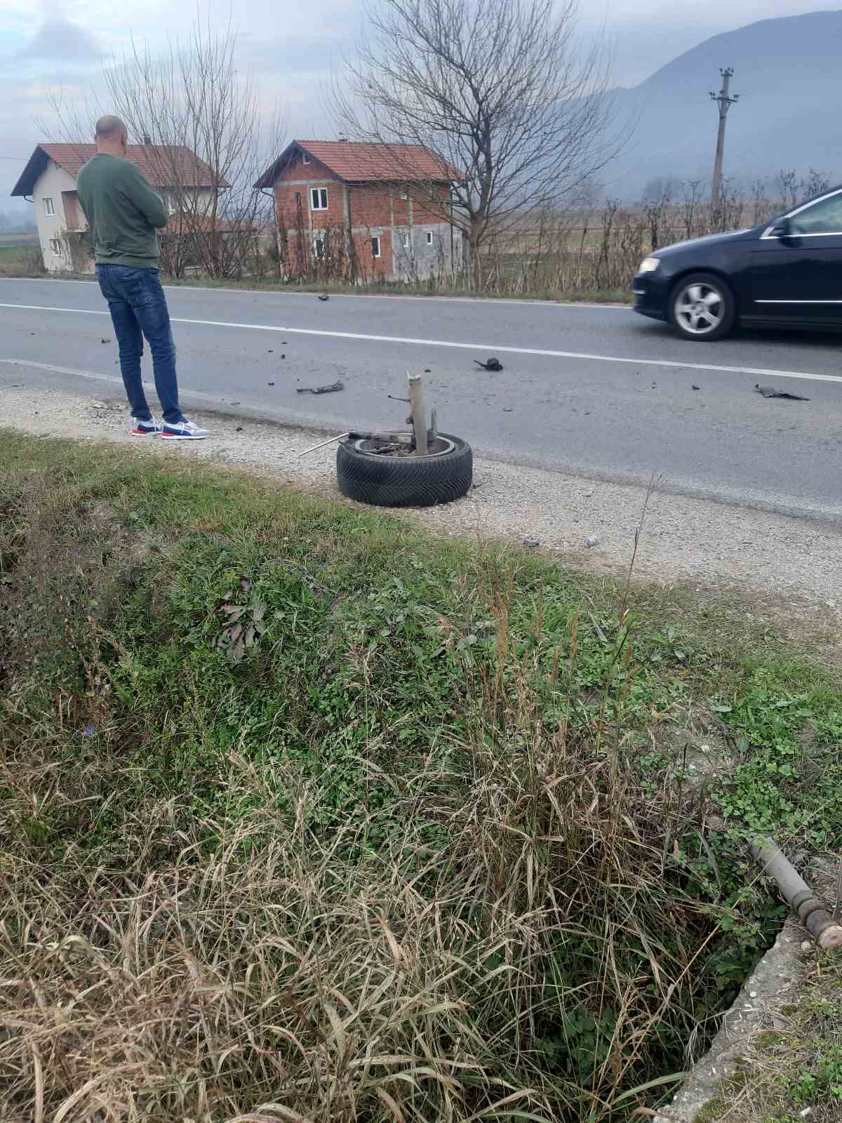 U saobraćajnoj nezgodi u Tršiću bez povrijeđenih (FOTO)