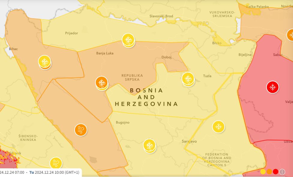 Izdato narandžasto upozorenje: Novog snijega se očekuje i do 40 centimetara