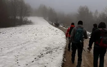 Zvornički planinari decembar otvorili šetnjom na planini Boranji iznad Radalja (FOTO)
