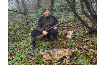 Odstrijeljen šakal na lokalitetu Zvorničke ravni na Crnom Vrhu, mirna ruka i dobar pogled za Munevera Avdića-Munje (FOTO)
