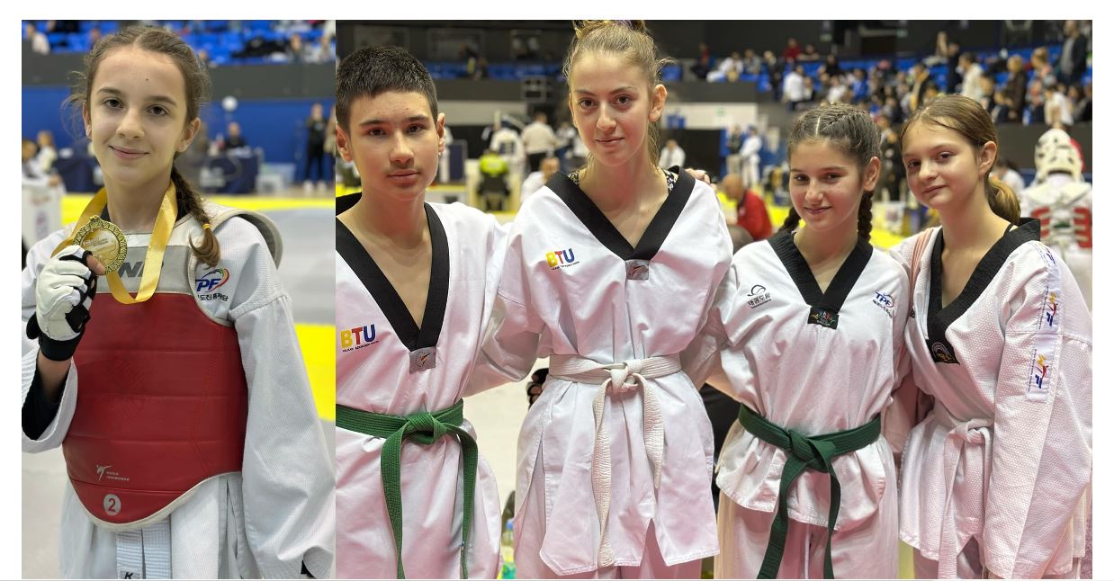 Nejra Gogić i Jovan Glavaš zlatni na prestižnom turniru TAEKWONDO “ELIT OPEN” BEOGRAD (FOTO)