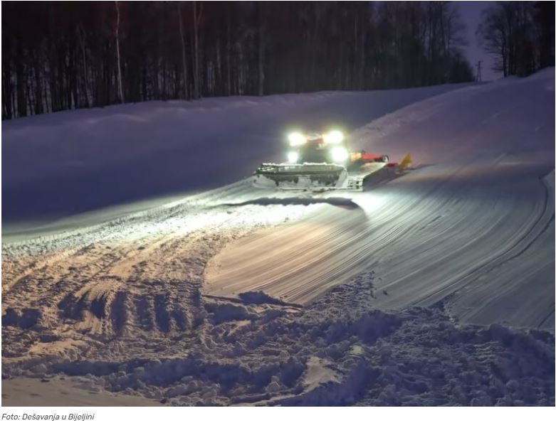 Na Majevici počelo sa radom skijalište (VIDEO)