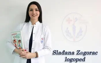 Logoped Slađana Zagorec pojačanje Odjeljenja za otorinolaringologiju zvorničke bolnice
