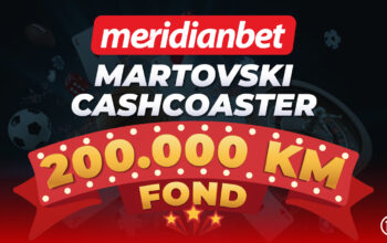 CASHCOASTER U MERIDIANU: Prilika da zgrabiš dio od 200.000 KM