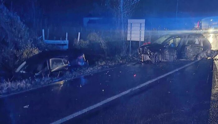 Nakon sudara automobila, teške povrede zadobio pješak u mjestu Caparde