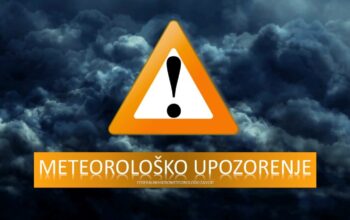 Meteoalarm izdao narandžasto upozorenje: Obilne padavine i olujni vjetar u BiH