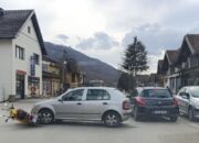 Sudar automobila i motocikla u centru grada (FOTO)