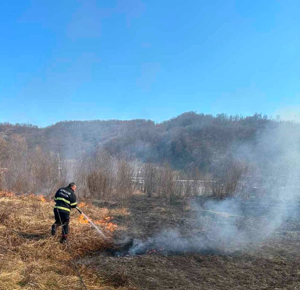 Sezona požara u punom jeku u Podrinju (FOTO)