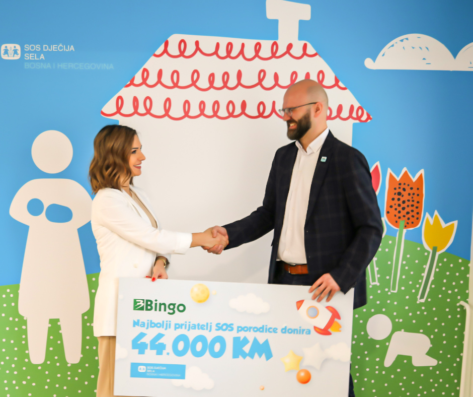 Bingo i SOS Dječija sela: Dvanaest godina prijateljstva i brige za sigurno djetinjstvo (FOTO)