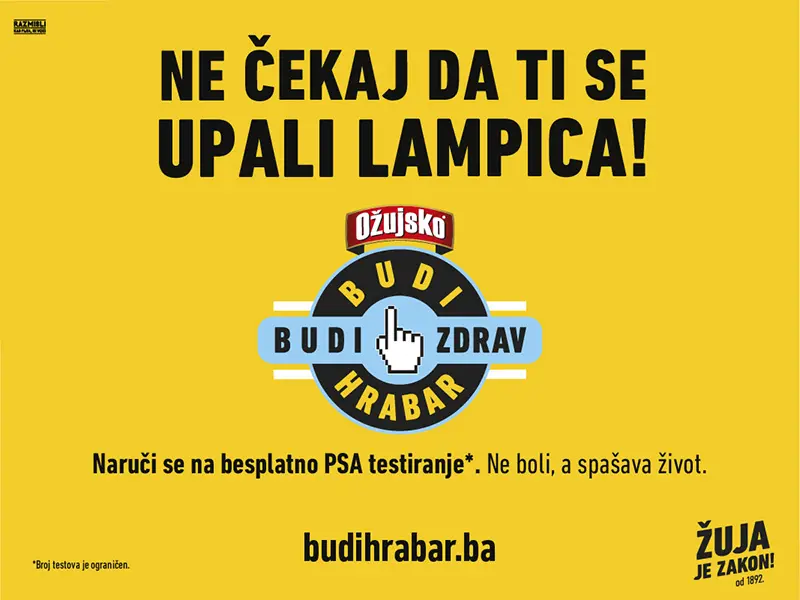 Ne čekaj da ti se upali lampica: Besplatna testiranja za rano otkrivanje raka prostate ponovo dostupna