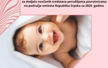 Javni poziv za podršu porodiljama u BiH koje imaju status povratnika, pročitajte uputu za prijavu iz Zvornika
