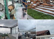 Olujni vjetar uništio proizvodni pogon u kalesijskom naselju Kikači (FOTO)