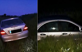 Filmska potjera u Bijeljini: Pijani vozač izazvao saobraćajne nezgode, pa završio u njivi (FOTO)