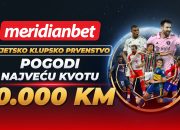MERIDIAN DOMINACIJA: Pogodi najveću kvotu, uzmi keš!