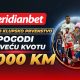 MERIDIAN DOMINACIJA: Pogodi najveću kvotu, uzmi keš!