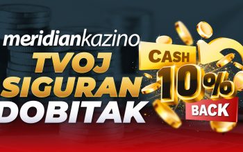 MERIDIAN KAZINIO: Pokupi cashback i uđi u društvo dobitnika