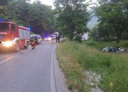 Jedno lice smrtno stradalo nakon slijetanja automobila na magistralnom putu Milići-Vlasenica (FOTO)