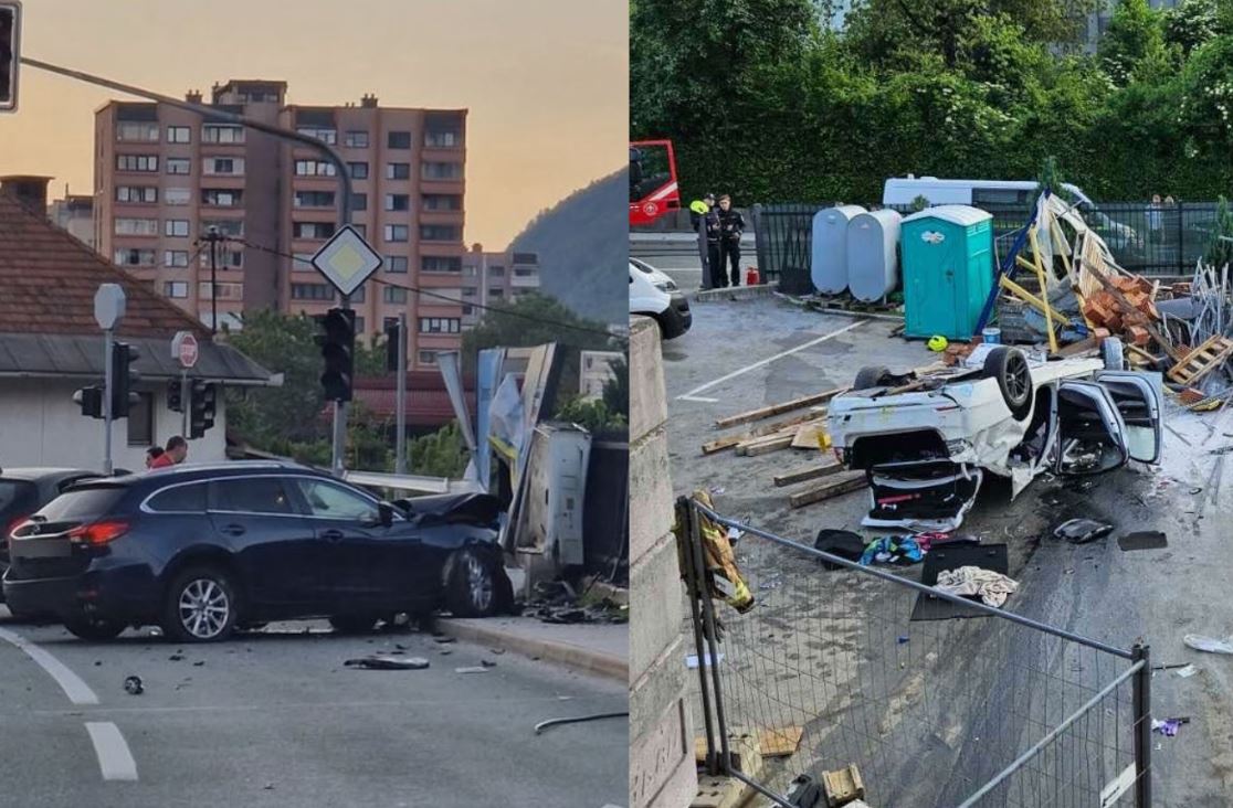 U teškoj saobraćajnoj nesreći u Sloveniji poginuo mladić iz Živinica, povrijeđeno sedam osoba (FOTO)