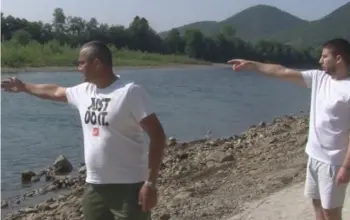 Vatrogasac i profesor spasili dječaka od utapanja u rijeci Drini (VIDEO)