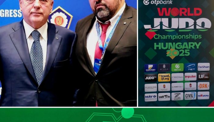 Ognjen Pavlović učestvovao na Izbornom kongresu Svjetske džudo federacije u Budimpešti
