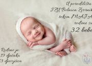 U MAJU ROĐENO 32 NOVOROĐENČADI U ZVORNIKU