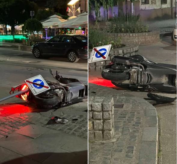 Djevojka vozeći skuter izazvala saobraćajnu nezgodu na šetalištu u Loznici? (FOTO)