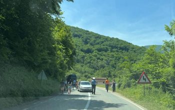 Saobraćajna nezgoda u Kušlatu, obustavljen, a onda usporen saobraćaj (FOTO)